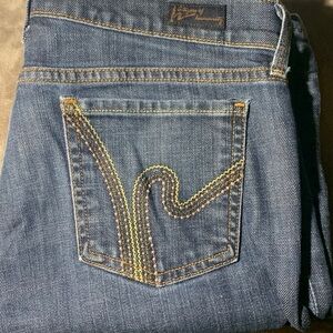 CITIZENS OF HUMANITY Ric Rac #109  Low Waist Flare Denim‎ Jeans - Size 29